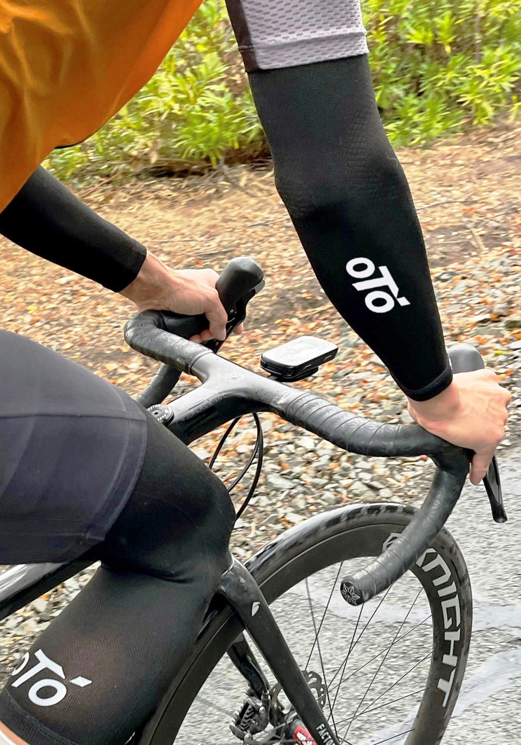 Water repellent fashion cycling tights