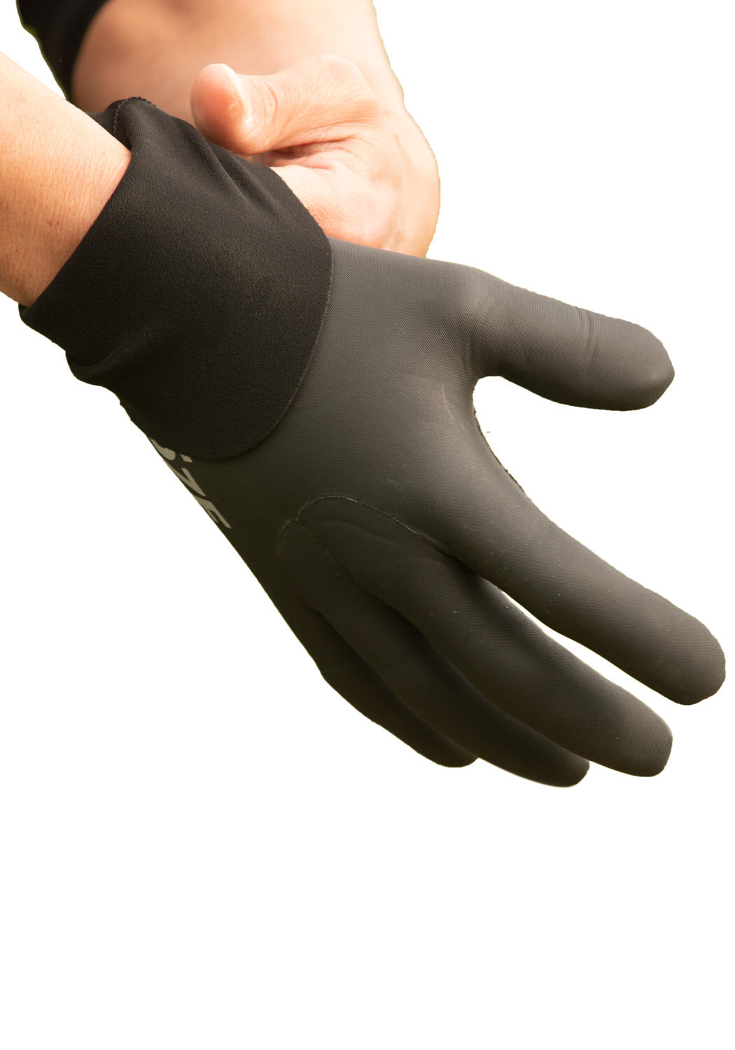 Neoprene Large Long Cuff Gloves, Black