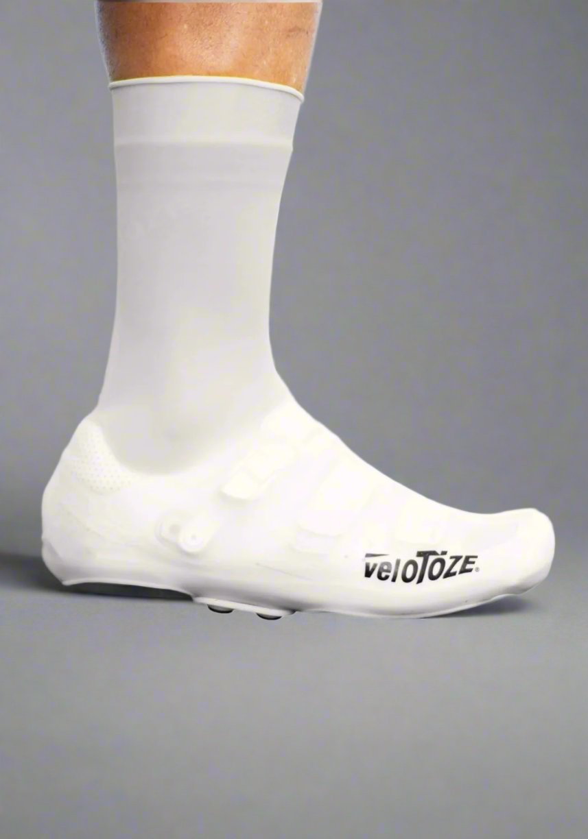 veloToze Tall Silicone Shoe Covers - with Snaps